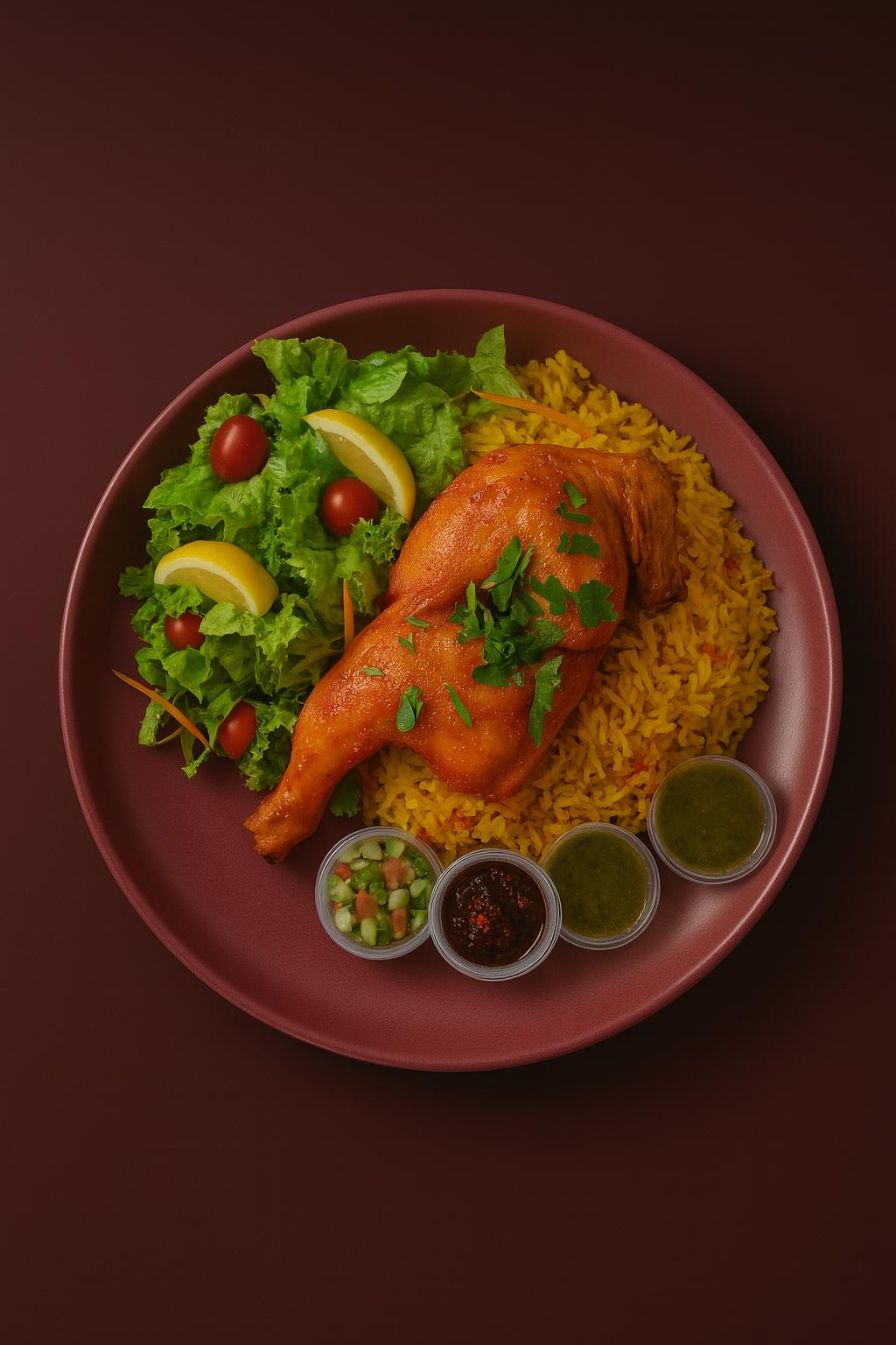Nasi Jamba Half Chicken untuk 2 pax di Nasi Jamba & Shellout, Puchong