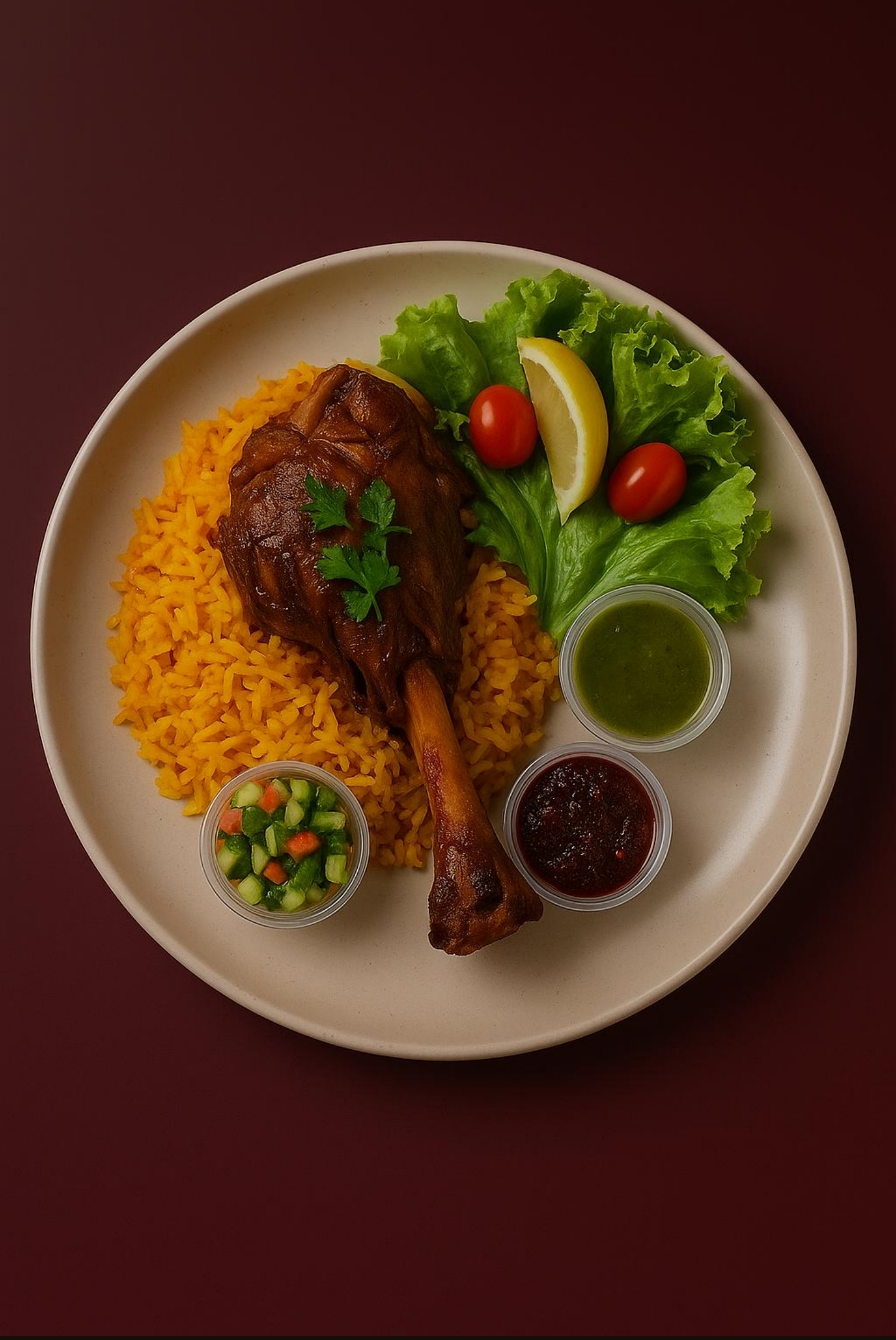 Nasi Jamba Lamb Shank untuk 1 pax di Nasi Jamba & Shellout Puchong
